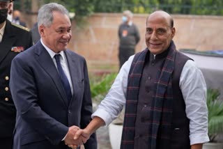Russia defence minister Rajnath Singh