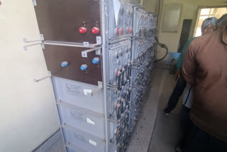 cable and batteries theft from Jaipur BSNL office