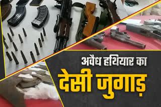 Illegal weapon manufacturing in Jharkhand