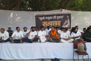 सेव इंडिया फाउंडेशन ने यमुना की सफाई के लिए किया सत्याग्रह आंदोलन
