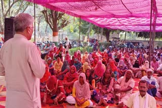 urban local body workers protest in haryana