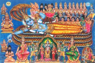 lord vishnu worship Geetasar . Todays Motivational Quotes