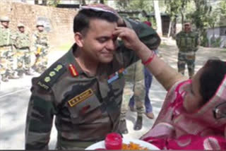 J&K: Indian Army celebrates Bhai Dooj with women at LOC