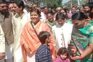 Indore Cabinet Minister Usha Thakur