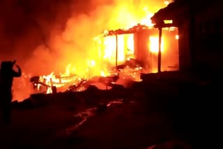 Massive fire breaks out in Kishtwar, 20 houses burnt to ashes