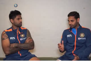 BCCI Share Video Suryakumar Yadav and fast bowler Bhuvneshwar Kumar Discussion after the match