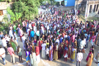 Bathukamma after Diwali in Sitampet