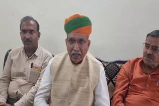 Minister Arjun Meghwal pc in Banswara