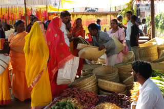 Chhath Puja 2022 Faithful shopkeeper in Ranchi unique way of  business of Chhath Puja 2022 material selling