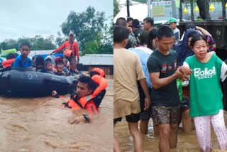 heavy rains in the Philippines