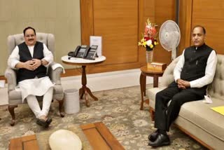 jp nadda and cm jairam meeting with bjp rebels leaders