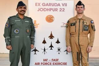 India and France air force started joint exercise