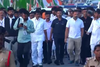 कांग्रेस ने तेलंगाना के धर्मपुर से भारत जोड़ो यात्रा फिर से शुरू की