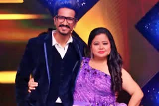 comedian Bharti Singh and her husband