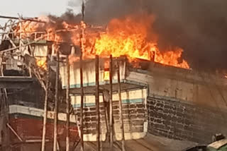 Watch Three cargo boats gutted in fire in Mangaluru