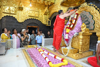 Hyderabad devotee reforges mangalsutra from late husband offers as necklace to Saibaba