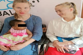 finland woman adopted the orphaned child in sambalpur