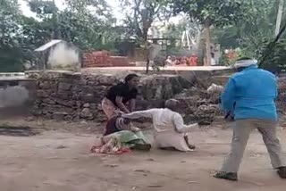 Video of elderly father beating in Alwar