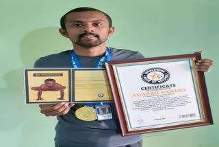 Adarsh Pandey enters World Wide Book of Records