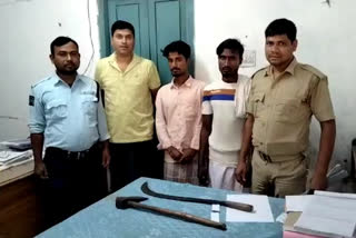 Two Robbers Arrested by police in Dakshin Dinajpur