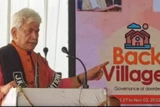 Development only possible if there is peace: LG Manoj Sinha at Back to Village programme