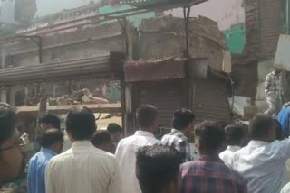 Maharashtra House collapses in Amravati at least three trapped under rubble