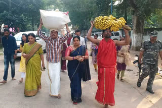 Resident of Kerala is doing Chhath Puja