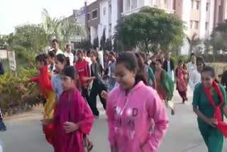 Marathon run in Alirajpur