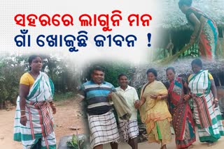 ଟାଉନ୍ ଲାଇଫ୍ ଷ୍ଟାଇଲ୍ ଛାଡି ଜଙ୍ଗଲରେ କାଟୁଛନ୍ତି ଜୀବନ