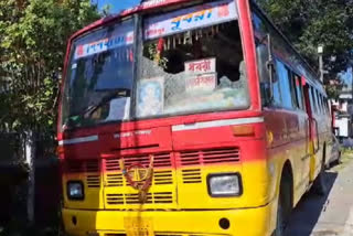 trinamool-congress-supporters-allegedly-vandalised-bjp-leader-bus-at-cooch-behar