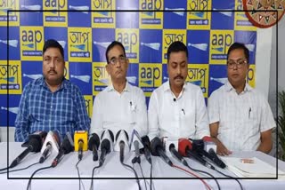 AAP Assam press meet for Pure drinking water