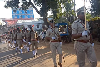 Khunti Police paid tribute to Sardar Patel
