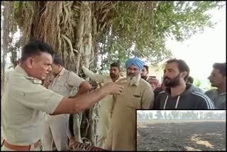 stubble dispute in haryana