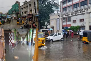 வடகிழக்கு பருவமழையின் பிடியில் சிக்கிய வடசென்னை