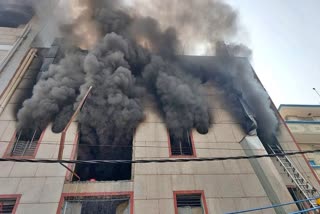 Fire breaks out in Narela Industrial Area