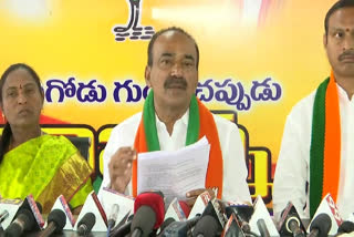 Etala Rajender comments on CM KCR