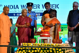 Condition of rivers reservoirs in India worsening water management important says President Draupadi Murmu