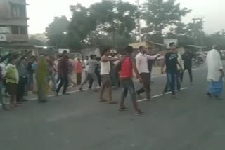 मोतिहारी में पुलिस पर हमला
