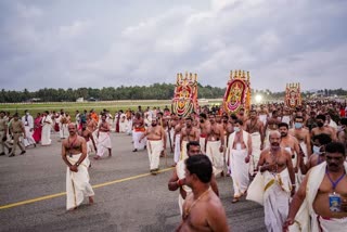 അല്‍പശി ആറാട്ടിന് കൊടിയിറങ്ങി  പത്മനാഭ സ്വാമി ക്ഷേത്രത്തിലെ അല്‍പശി ആറാട്ട്  alpashi ulsavam in Pathmanabhaswami temple updates  alpashi ulsavam in Pathmanabhaswami temple  Pathmanabhaswami temple  തിരുവനന്തപുരം വാര്‍ത്തകള്‍  തിരുവനന്തപുരം ജില്ല വാര്‍ത്തകള്‍  തിരുവനന്തപുരം പുതിയ വാര്‍ത്തകള്‍  kerala news updates  latest news in kerala