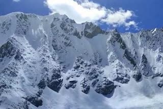 Snowfall in Dharchula