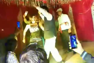 Obscene dance with Bar Bala of Mukhiya husband