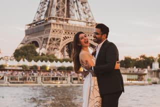 Hansika Motwani shares pictures of Eiffel Tower proposal