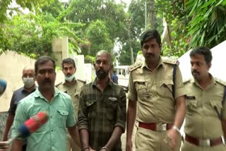 Thiruvananthapuram  Museum attack case  Museum attack case Accused  kuravankonam  പൊലീസ്  മ്യൂസിയം  കുറ്റം നിഷേധിച്ച് പിടിയിലായ സന്തോഷ്  സന്തോഷ്  തിരുവനന്തപുരം  ലൈംഗികാതിക്രമം