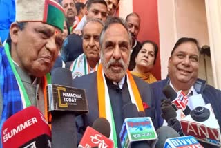 Anand Sharma in Solan