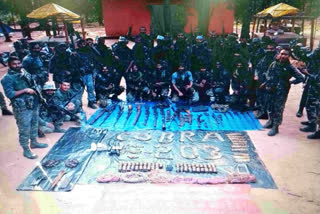 CRPF recovered huge cache of arms and ammunition from Jharkhand