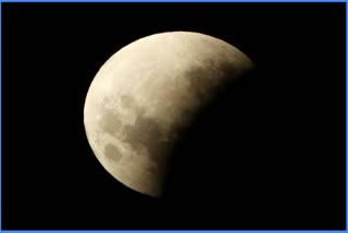 Continental lunar eclipse