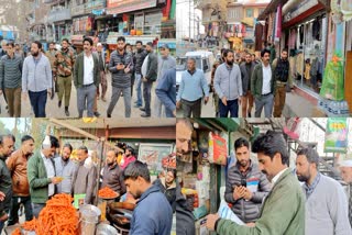 DC budgam visits pohru, in BK pora and wathoora Panchayats under B2V4 Programme here in central Kashmirs budgam district