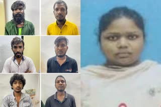 பிளாட்பார்ம் கடை தொழிலாளி மீது தாக்குதல்.. இளம்பெண் உள்பட 7 பேர் கைது
