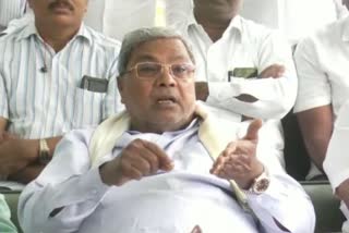 Siddaramaiah speak against minister Sriramulu