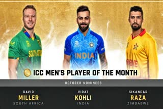 ICC Men's Player of the Month nominees for October 2022 announced